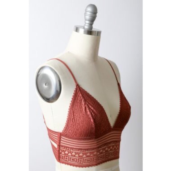 LAST 1! Rust Aztec Pattern Mesh Brami - Picture 6 of 7